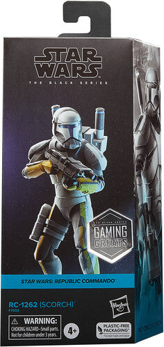 Hasbro Collectibles - Star Wars: Republic Commando - Black Series: Gaming Greats - RC-1262 (Scorch) Action Figure