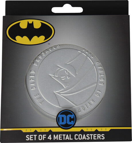 DC Batman Comics - Embossed Metal Coasters - Set of 4