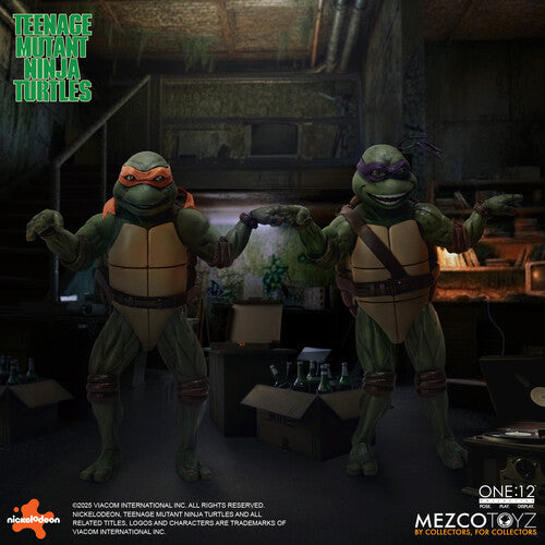 MEZCO - One:12 Collective - Teenage Mutant Ninja Turtles (1990 Movie) Action Figure Set