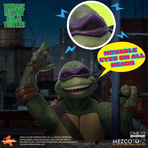 MEZCO - One:12 Collective - Teenage Mutant Ninja Turtles (1990 Movie) Action Figure Set