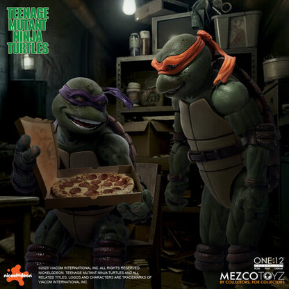 MEZCO - One:12 Collective - Teenage Mutant Ninja Turtles (1990 Movie) Action Figure Set
