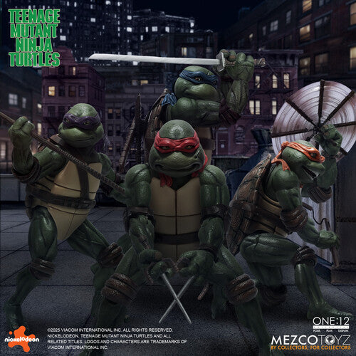 MEZCO - One:12 Collective - Teenage Mutant Ninja Turtles (1990 Movie) Action Figure Set