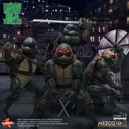 MEZCO - One:12 Collective - Teenage Mutant Ninja Turtles (1990 Movie) Action Figure Set