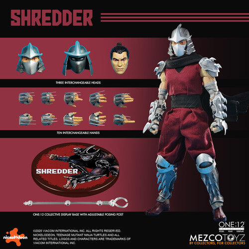 Teenage Mutant Ninja Turtles - One:12 Collective - Shredder Action Figure (TMNT)
