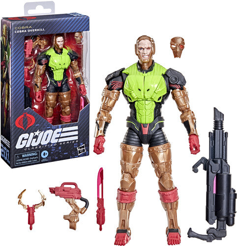 Hasbro Collectibles - G.I. Joe – Classified Series - #201, Cobra Overkill Action Figure