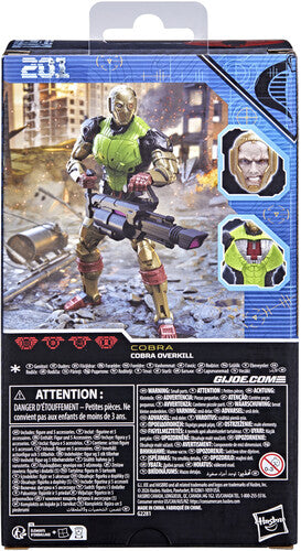 Hasbro Collectibles - G.I. Joe – Classified Series - #201, Cobra Overkill Action Figure