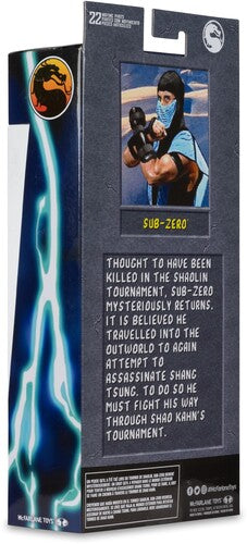 McFarlane Toys - Mortal Kombat - Klassic - Sub-Zero (Ice Clone) 7" Action Figure