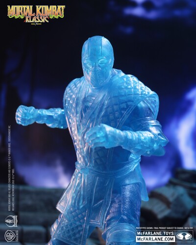 McFarlane Toys - Mortal Kombat - Klassic - Sub-Zero (Ice Clone) 7" Action Figure