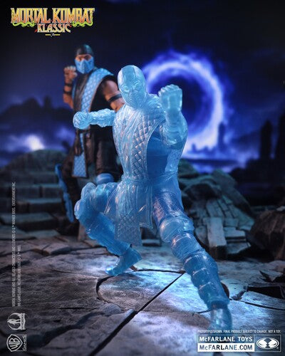 McFarlane Toys - Mortal Kombat - Klassic - Sub-Zero (Ice Clone) 7" Action Figure