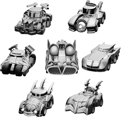 Beast Kingdom - Batman - Batmobile Pull Back Car Electroplated 7 Count Display