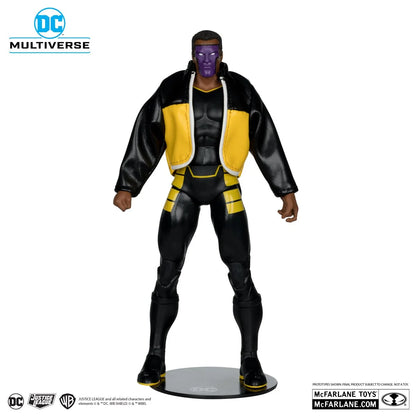 DC McFarlane Collector Edition Wave 11 Mr. Terrific JSOA #38 Red Platinum Edition 7-Inch Scale Action Figure