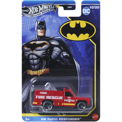 Mattel - Hot Wheels 1:64 Silver Series Batman Set of 5