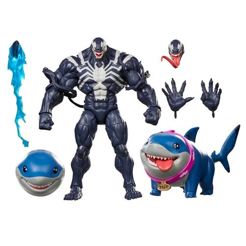 Hasbro Collectibles -Marvel Legends Series Marvel Rivals Venom & Jeff the Land Shark 6-Inch Action Figures