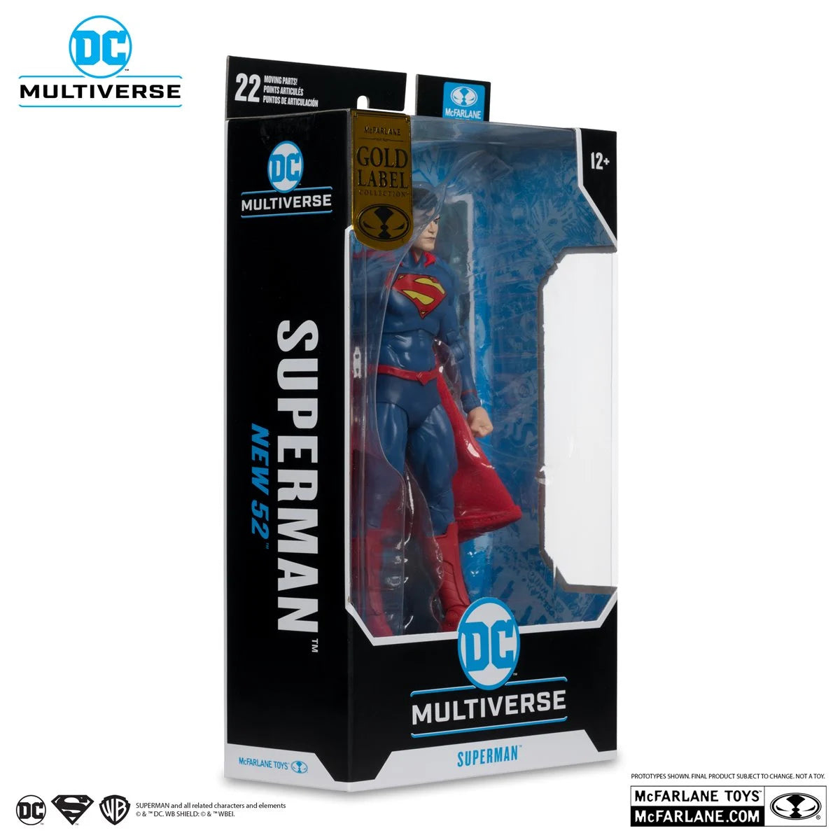 DC Multiverse Superman New 52 7-Inch Scale Action Figure - Gold Label Exclusive