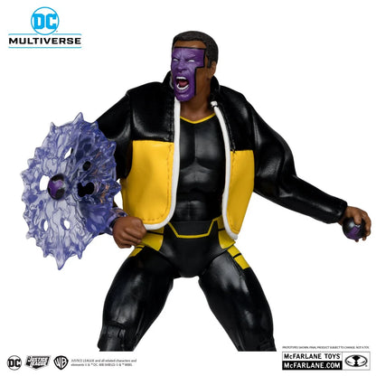 DC McFarlane Collector Edition Wave 11 Mr. Terrific JSOA #38 Red Platinum Edition 7-Inch Scale Action Figure