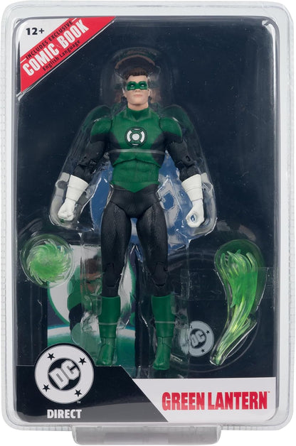 McFarlane Toys - DC Direct - Page Punchers - Green Lantern Hal Jordan (Green Lanterns #48) 7" Action Figure with Comic