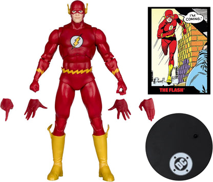 McFarlane Toys - DC Direct Page Punchers - The Flash Barry Allen (The Flash #123) 7" Action Figure with Comic