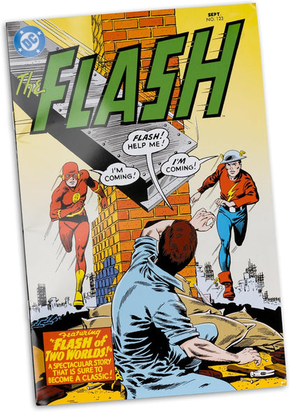 McFarlane Toys - DC Direct Page Punchers - The Flash Barry Allen (The Flash #123) 7" Action Figure with Comic