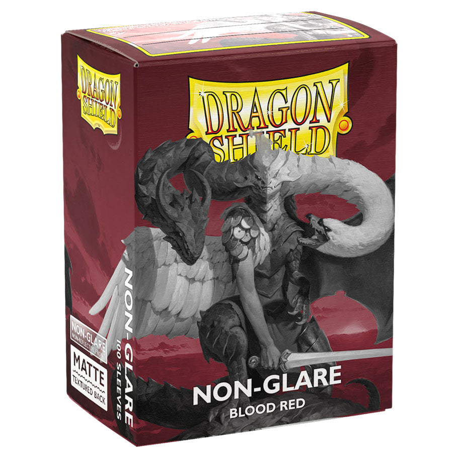 Dragon Shield: Deck Protector: Non-Glare: Matte: Blood Red (100)