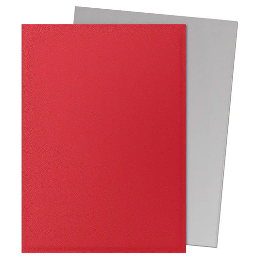 Dragon Shield Deck Protector: Dual Matte: Crimson & Silver (100)