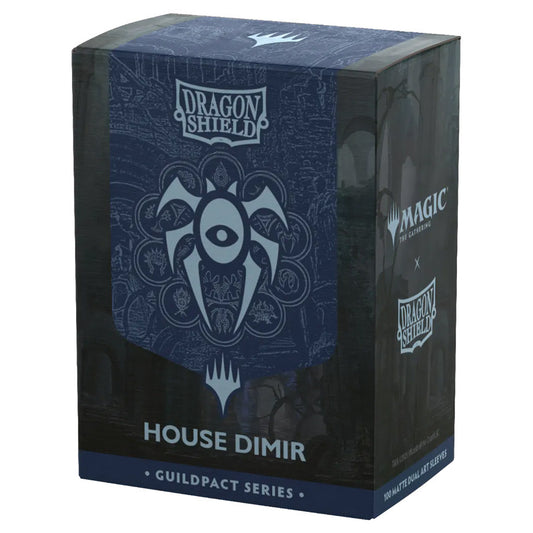 Deck Protector: Art: Dual Matte: Magic the Gathering: House Dimir (100)