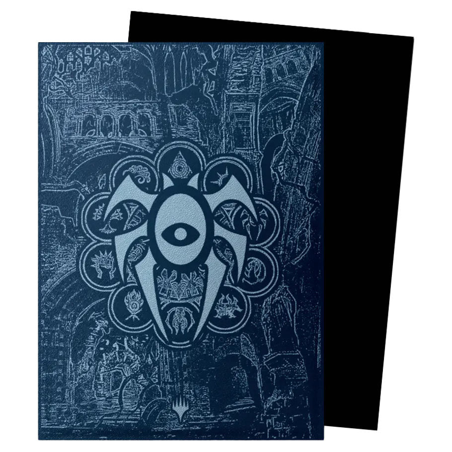 Deck Protector: Art: Dual Matte: Magic the Gathering: House Dimir (100)