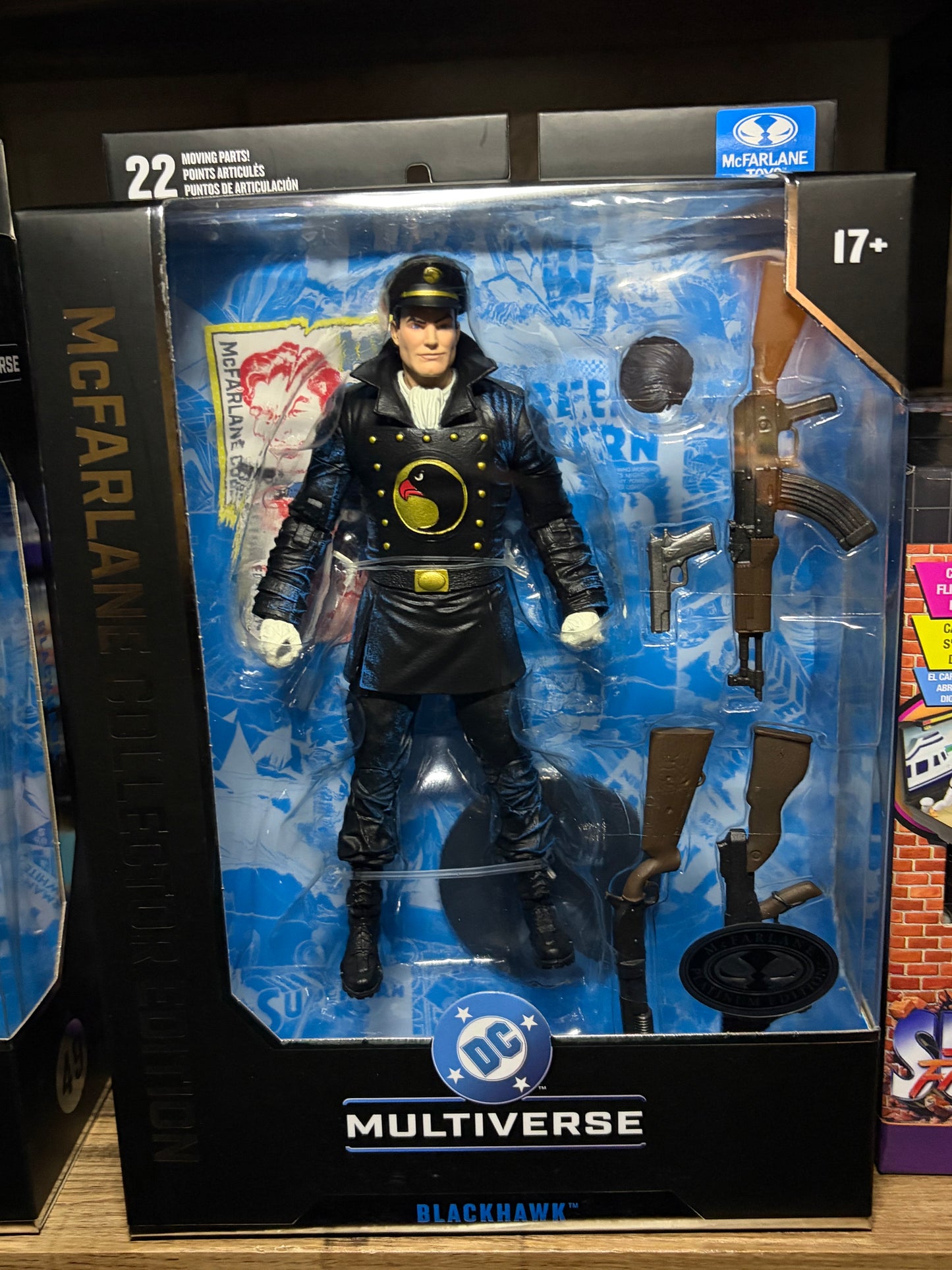 McFarlane Toys - DC Multiverse - McFarlane Collector Edition #49K - 7" Blackhawk (DC Classics) Action Figure GUARUNTEED CHASE