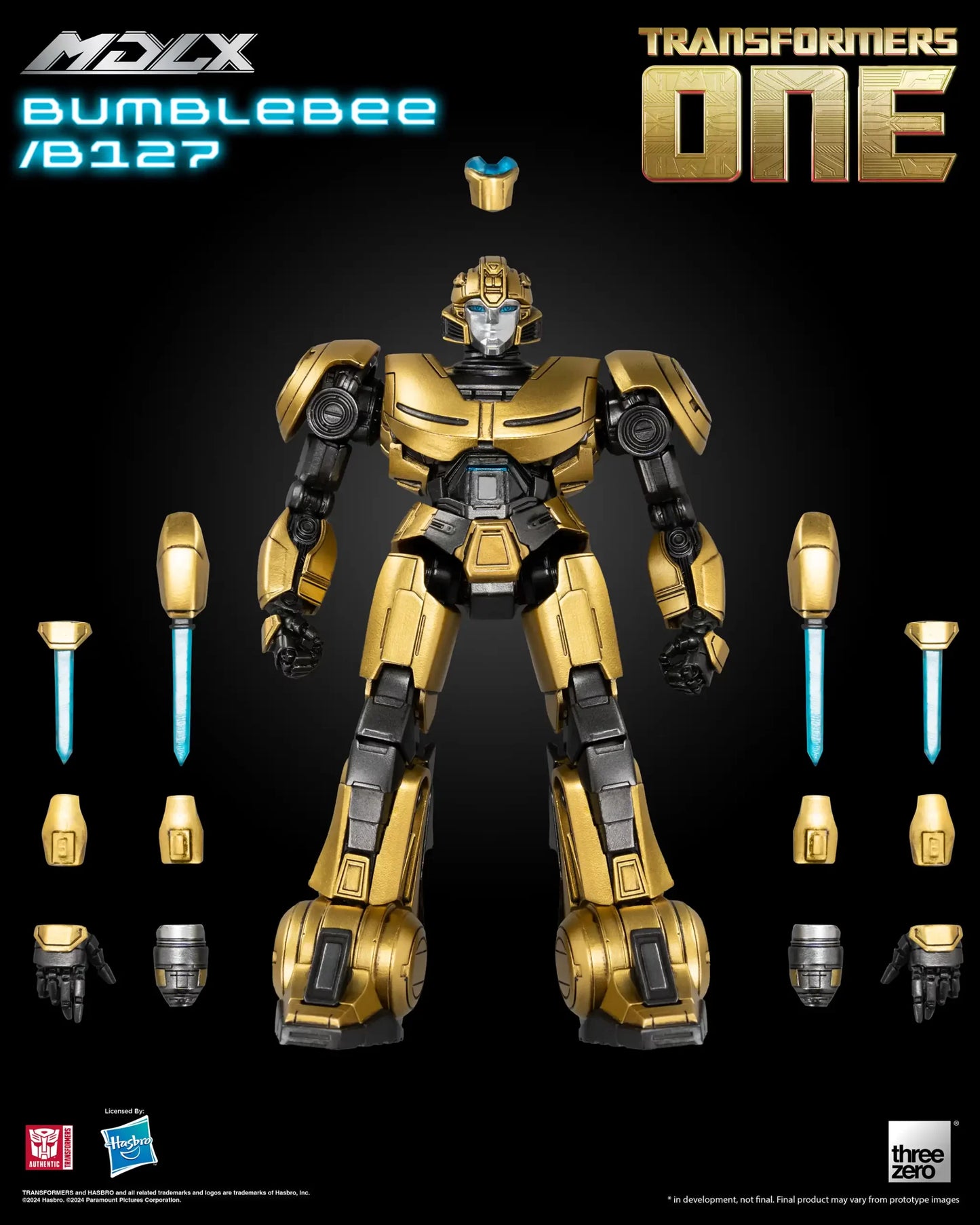 Threezero - Transformers One - MDLX Bumblebee/B127 5in action figure