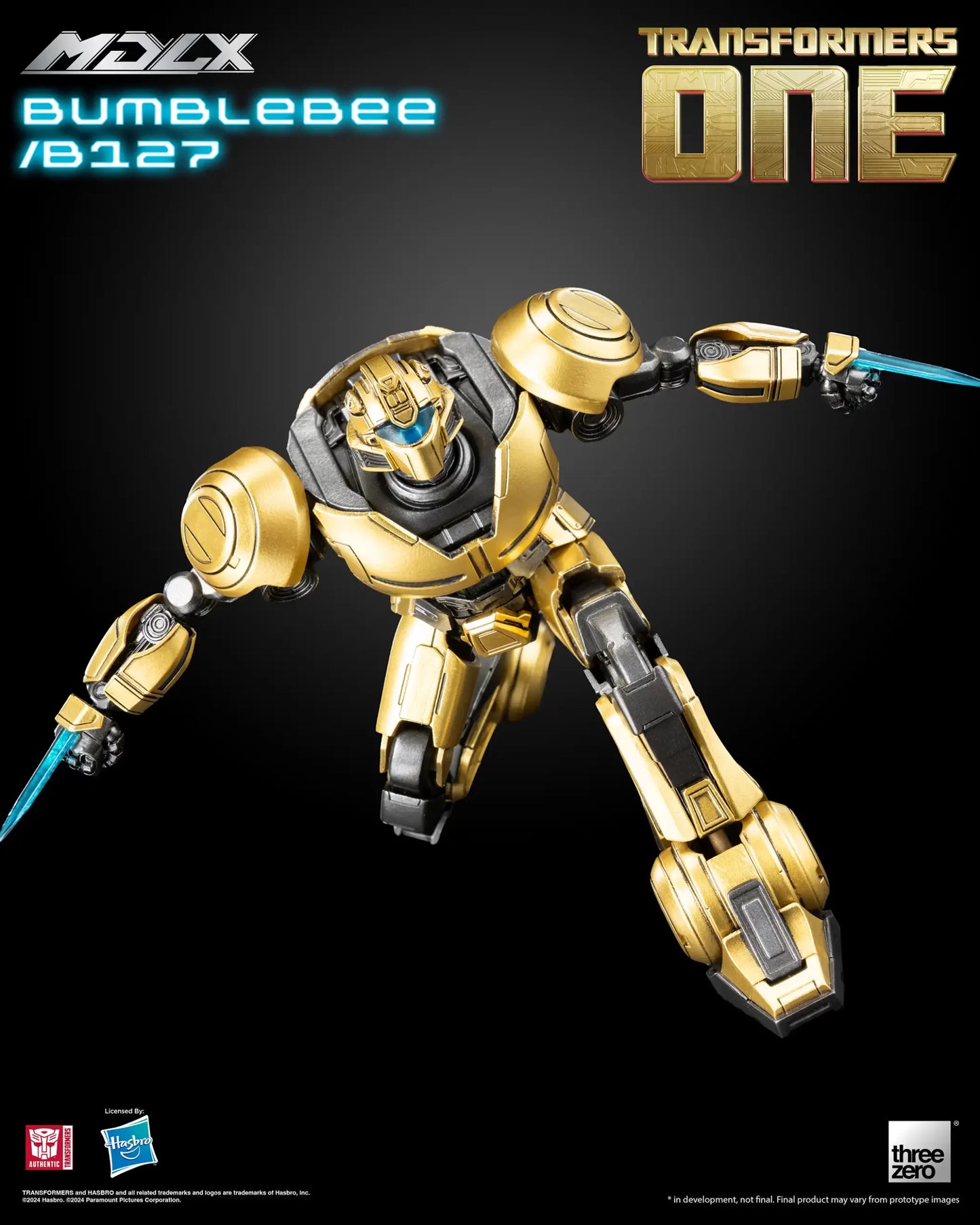 Threezero - Transformers One - MDLX Bumblebee/B127 5in action figure