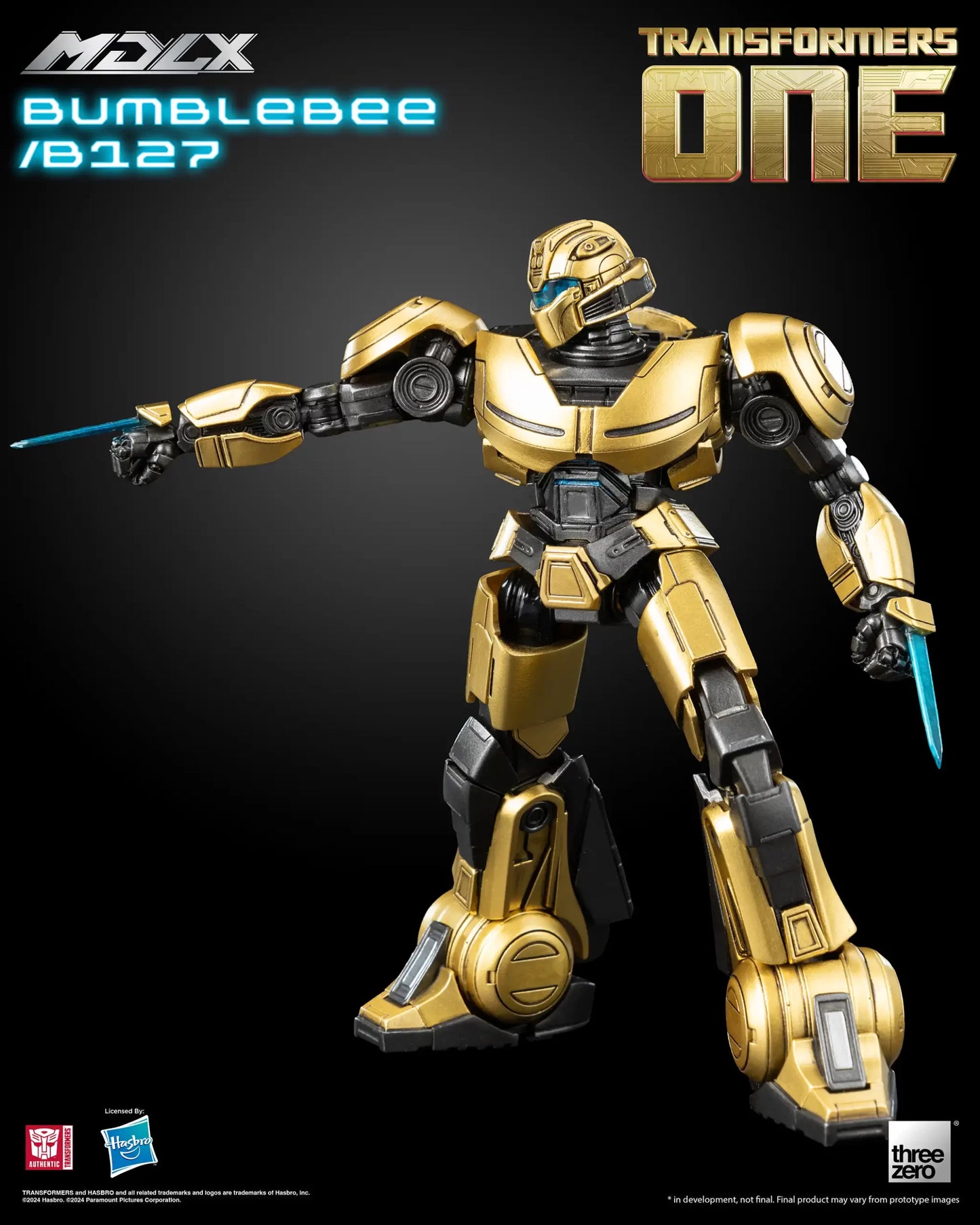 Threezero - Transformers One - MDLX Bumblebee/B127 5in action figure