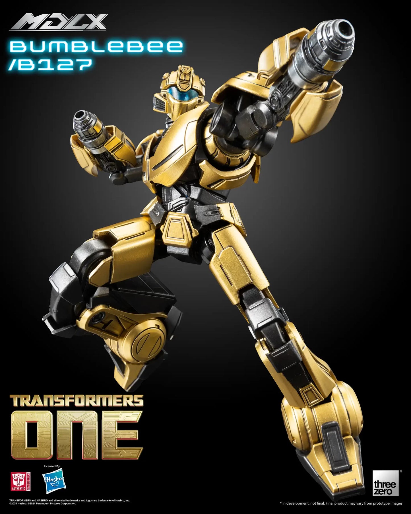 Threezero - Transformers One - MDLX Bumblebee/B127 5in action figure