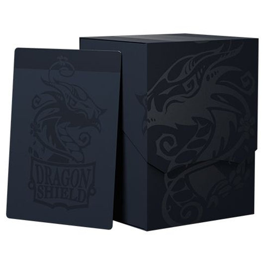 Deck Box: Dragon Shield: Deck Shell: Revised: Midnight Blue/Black