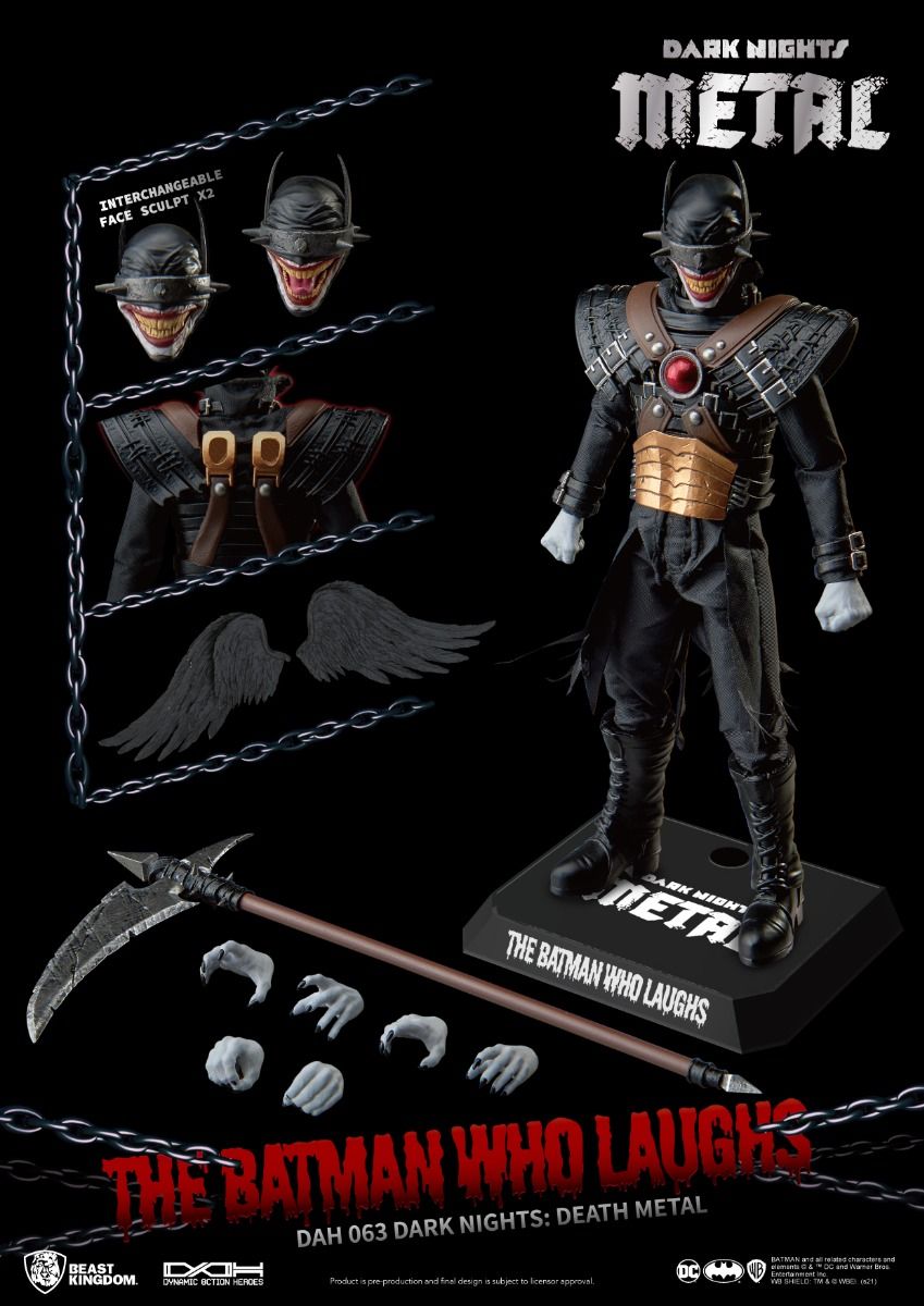 Beast Kingdom DAH-063 Dark Nights: Death Metal The Batman Who Laughs