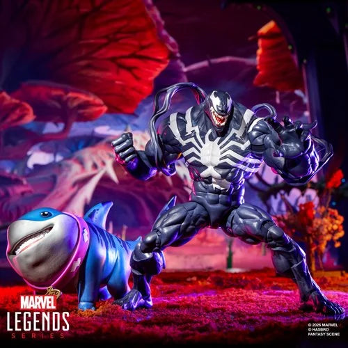 Hasbro Collectibles -Marvel Legends Series Marvel Rivals Venom & Jeff the Land Shark 6-Inch Action Figures