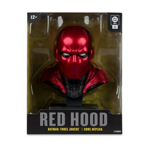 DC Direct Prop Replica Wave 6 Red Hood Batman: Three Jokers 1:3 Scale Cowl